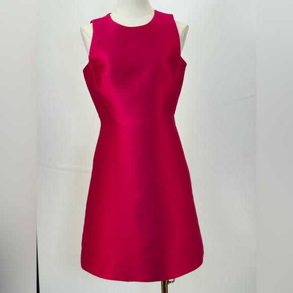 Kate Spade NY Hot Pink Peekaboo Back Sheath/A-Line Dress Size 6 - Picture 5 of 11